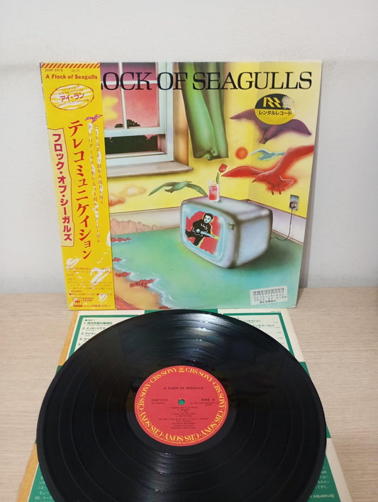 Lp Vinil A Flock Of Seagulls 1982 Com Encarte Import Japan