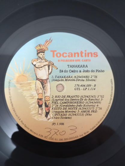 Lp Vinil Zé Do Cedro & João Do Pinho Tanakara