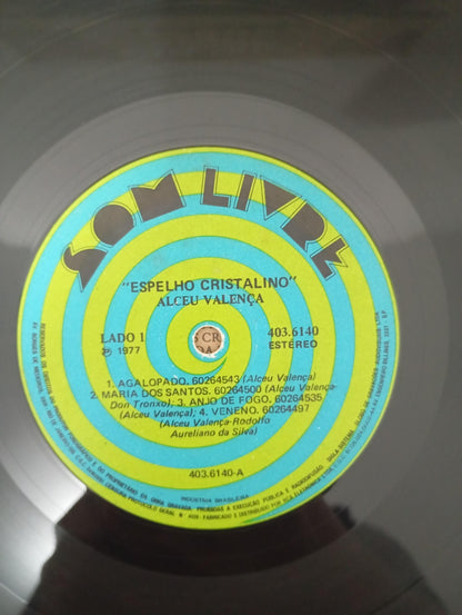 Lp Vinil Alceu Valença Espelho Cristalino Com Encarte