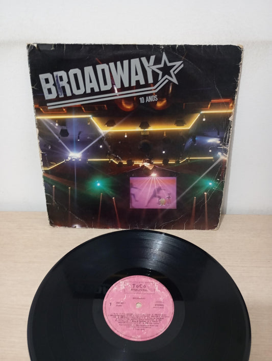 Lp Vinil Broadway 10 Anos