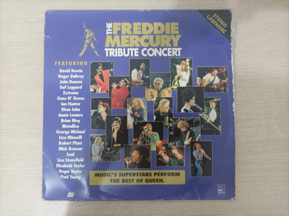 LD LaserDisc Freddie Mercury Tribute Concert Duplo Importado