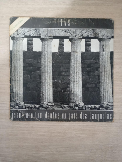 Lp Vinil Titãs Jesus Não Tem Dentes País Banguelas C Encarte