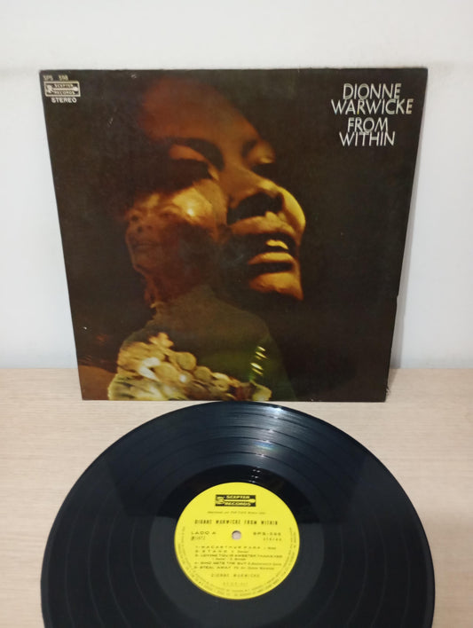 Lp Vinil Dionne Warwick From Within Capa Dupla