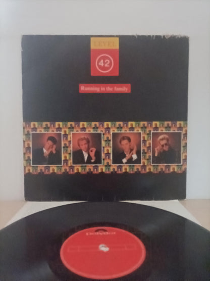 Lp Vinil Level 42 Running In The Family Com Encarte