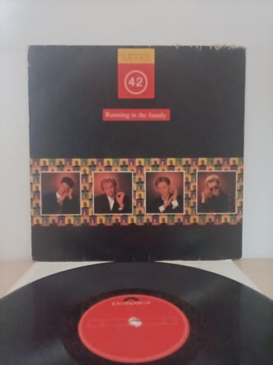 Lp Vinil Level 42 Running In The Family Com Encarte