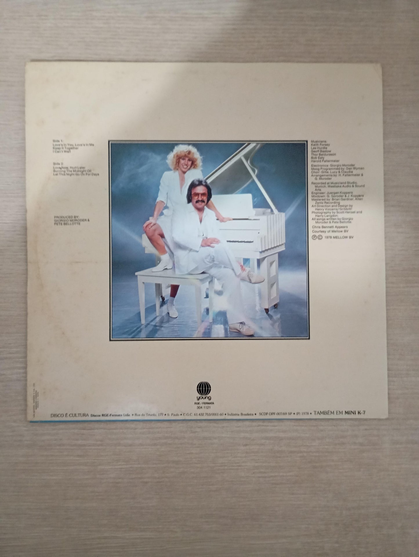 Lp Vinil Giorgio and Chris Love's In You, Love's In Me