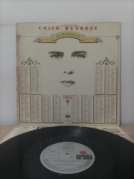 Lp Vinil Chico Buarque Almanaque Com Encarte