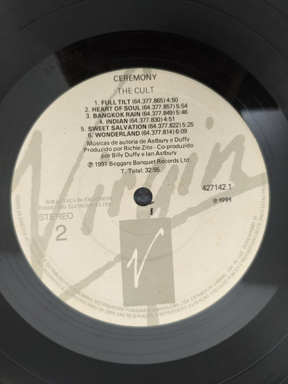 Lp Vinil The Cult Ceremony Com Encarte