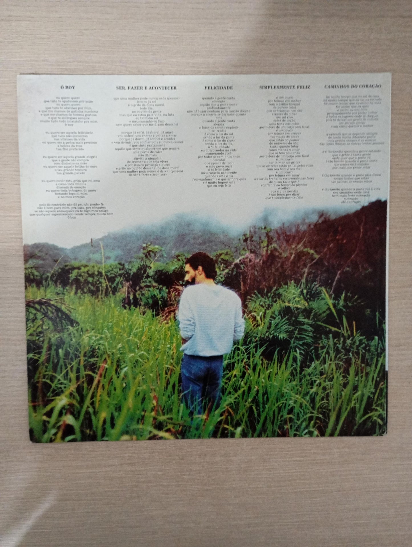 Lp Vinil Gonzaguinha Caminhos Do Coração Com Encarte