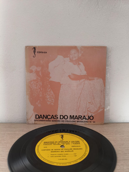 Compacto Vinil Folclore Brasileiro 24 Danças Do Marajó