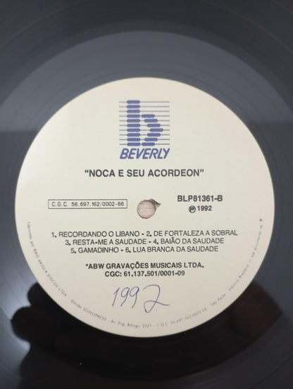 Lp Vinil Nóca do Acordeon 1992