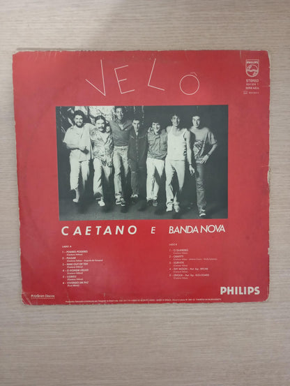 Disco Vinil Velô Caetano Veloso A