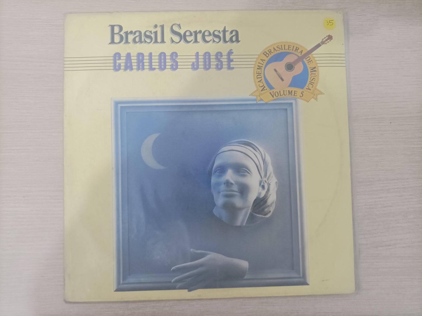 Lp Vinil Carlos José Brasil Seresta Com Encarte