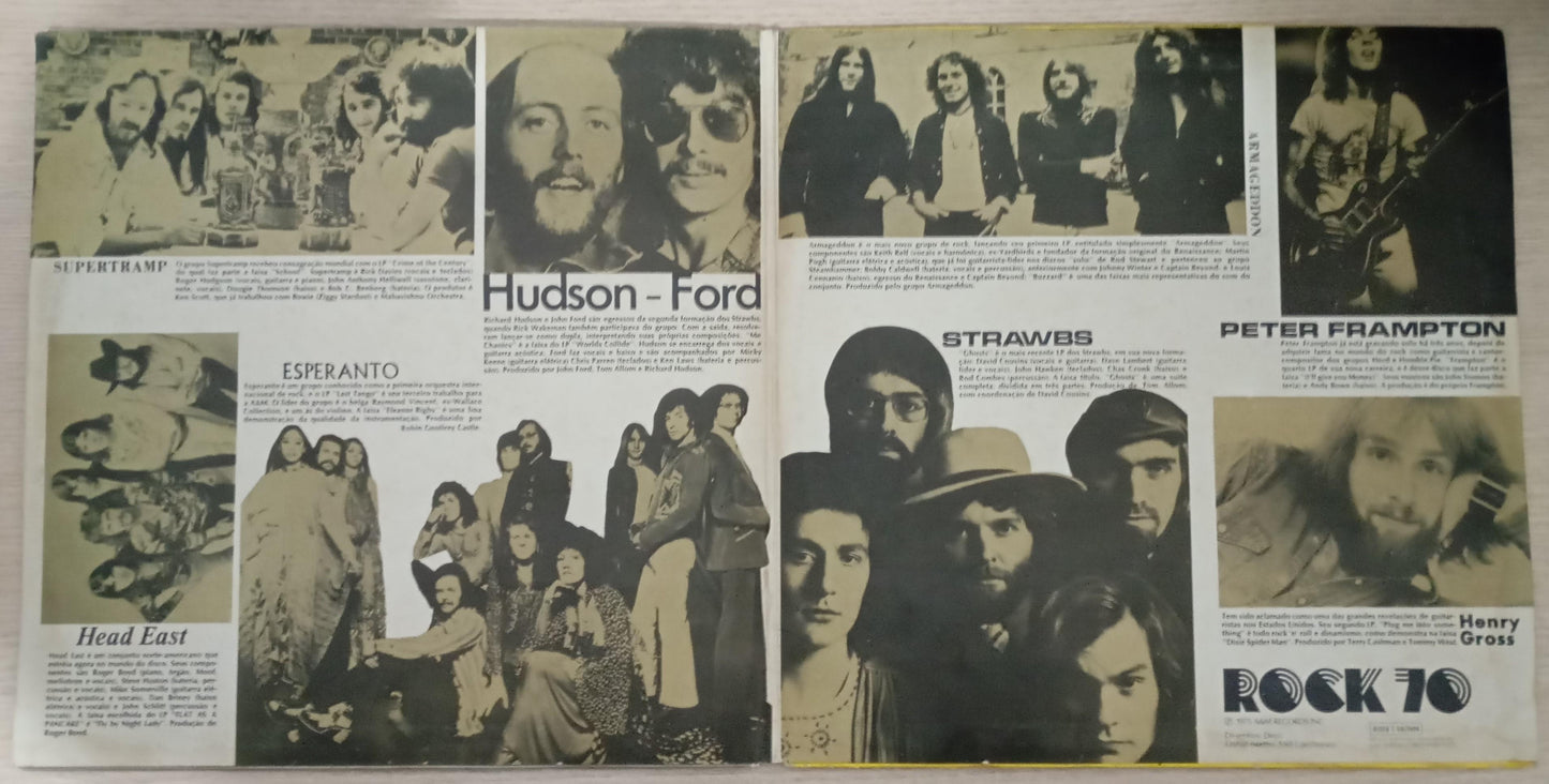 Lp Vinil Supertramp & Strawbs Rock 70 Capa Dupla