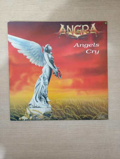 Lp Vinil Angra Angels Cry Com Encarte