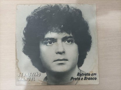 Lp Vinil Sebastião Manuel Retrato Em Preto E Branco, Leia