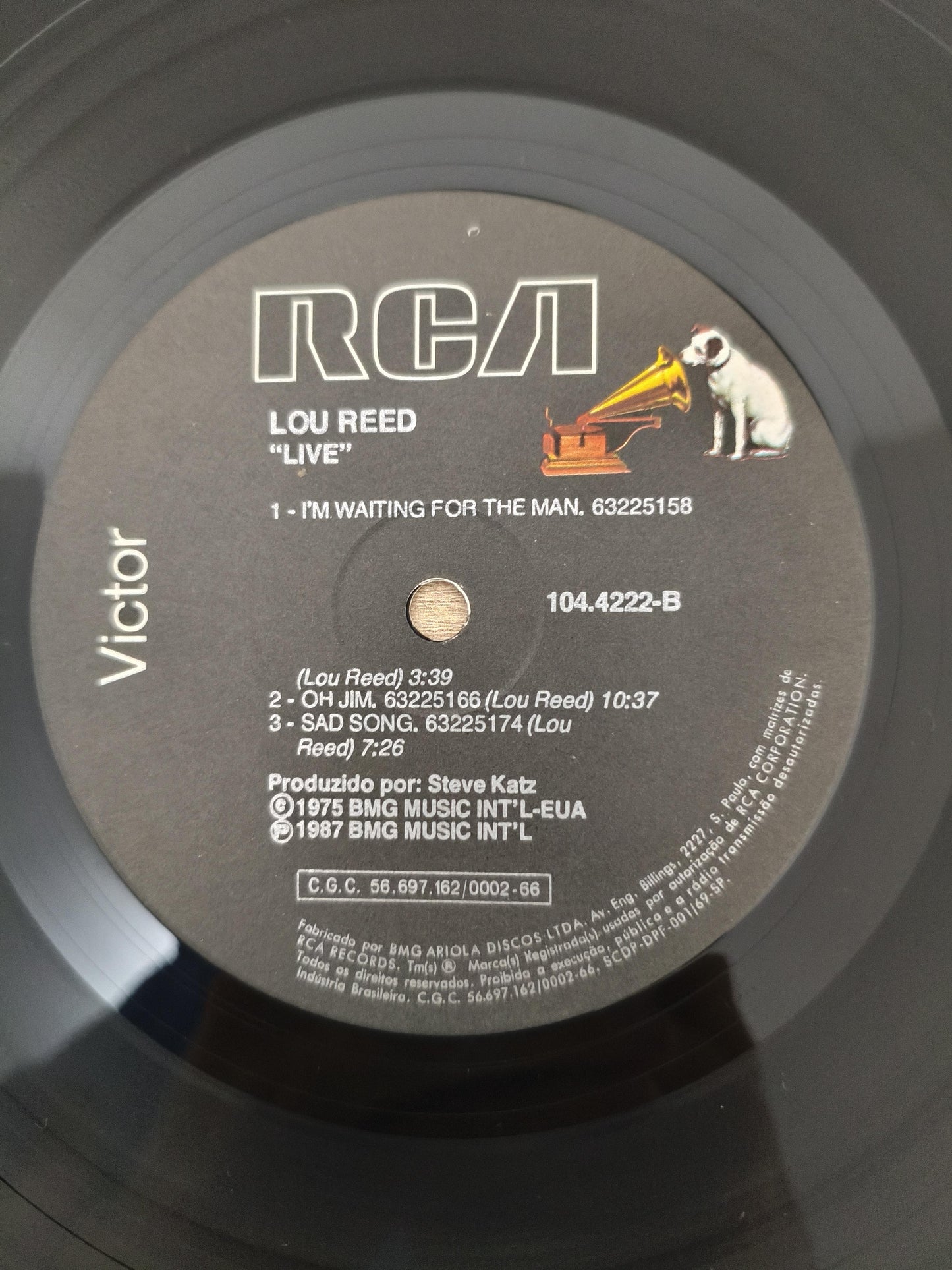 Lp Vinil Lou Reed Live