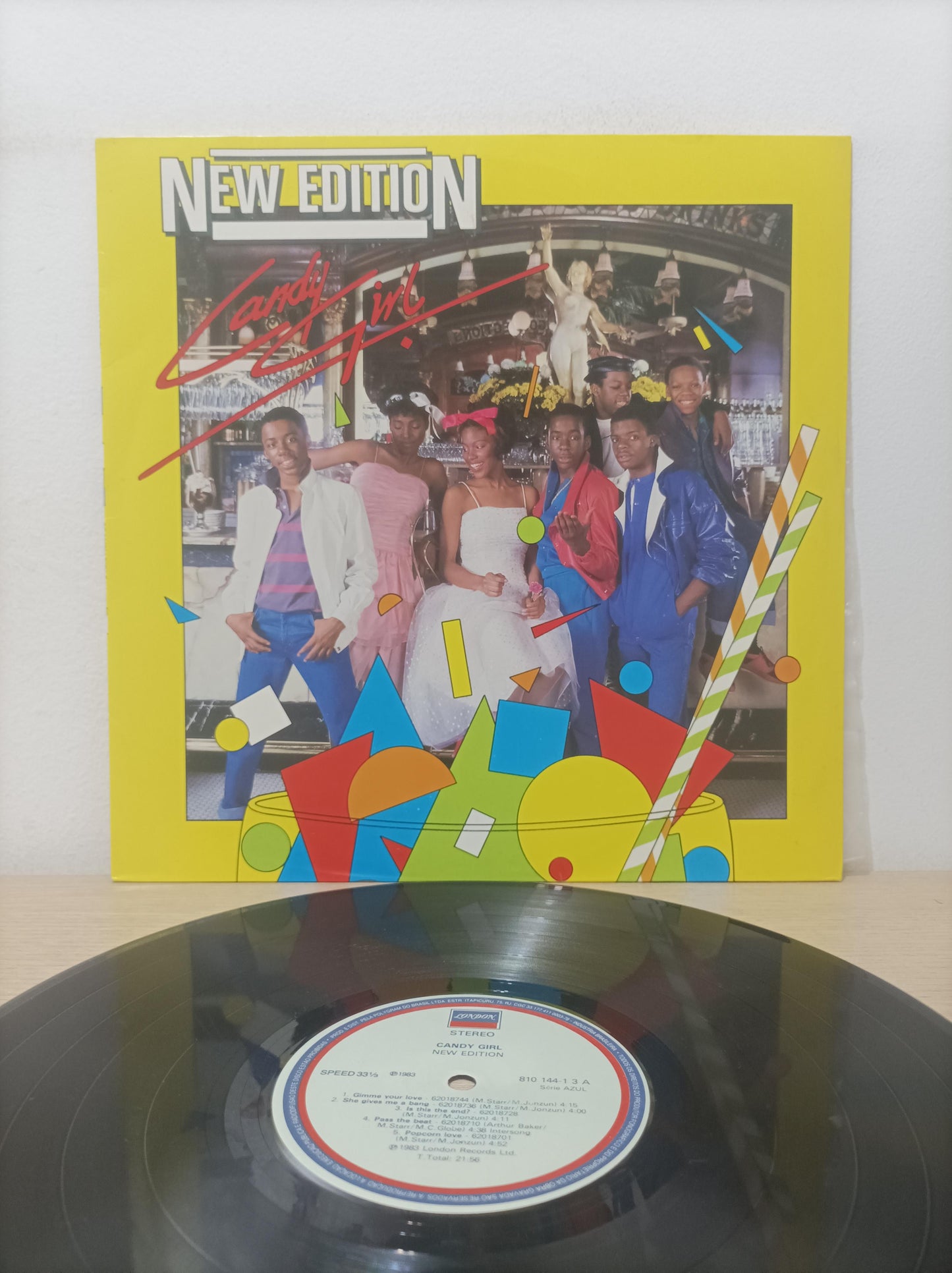 Lp Vinil New Edition Candy Girl