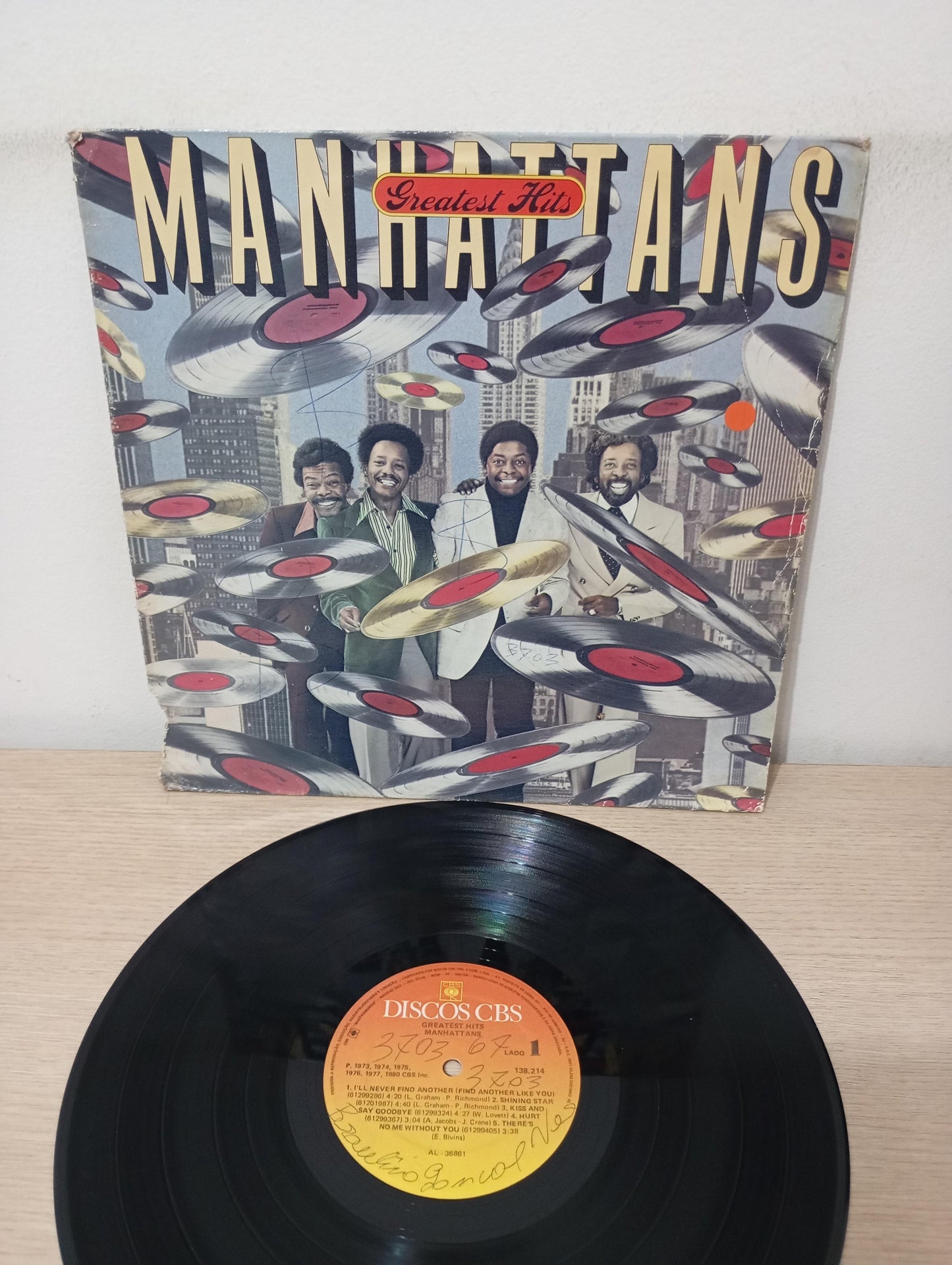 Disco Vinil Greatest Hits Manhattans A