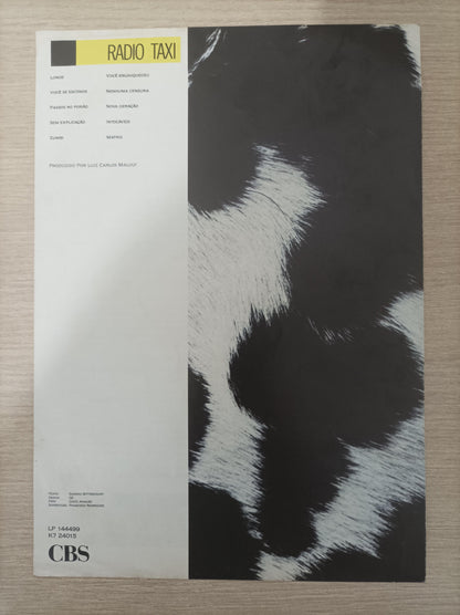 Lp Vinil Rádio Taxi Matriz Com Encartes