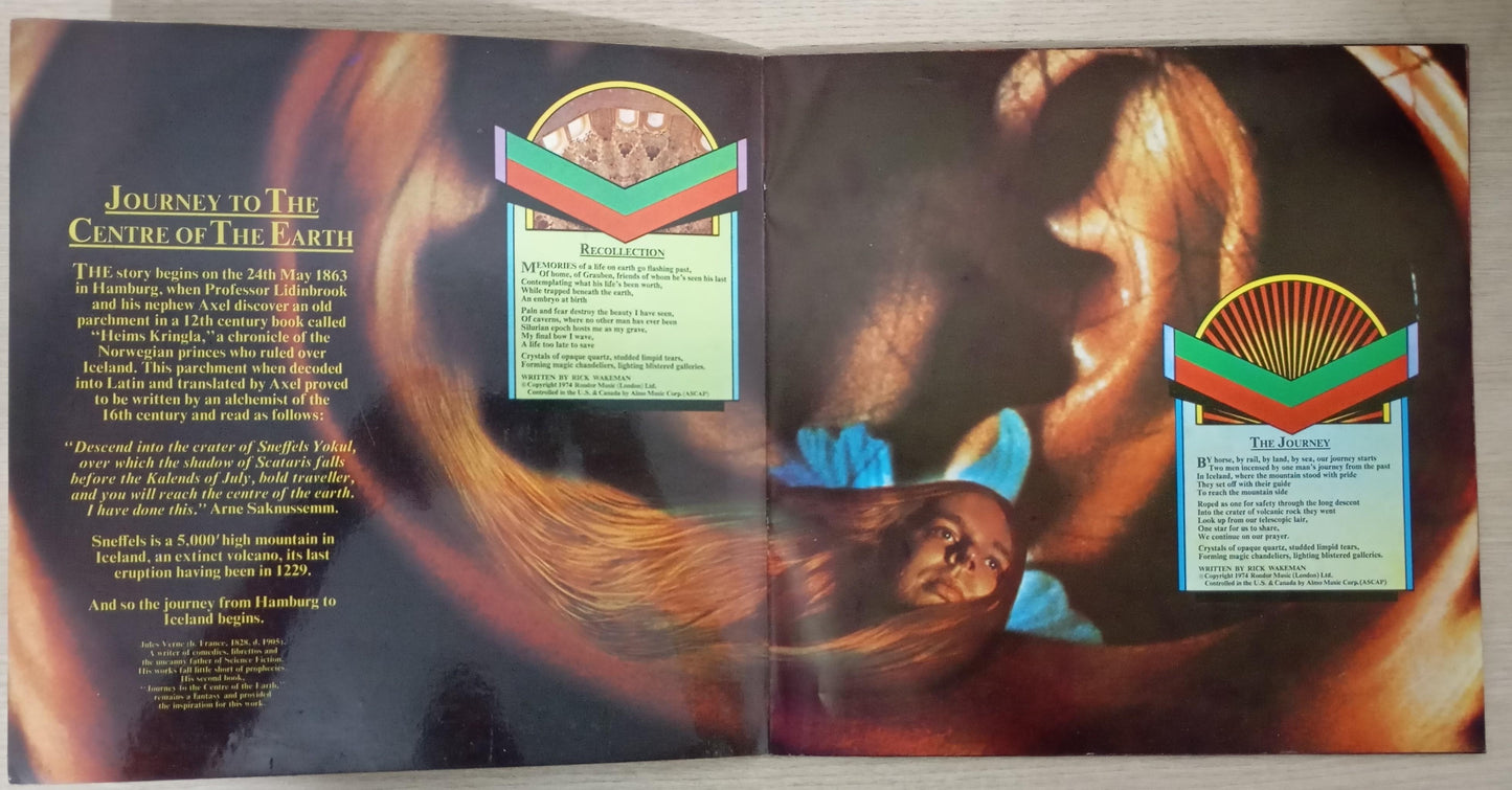 Lp Vinil Rick Wakeman Journey To Centre Of The Earth