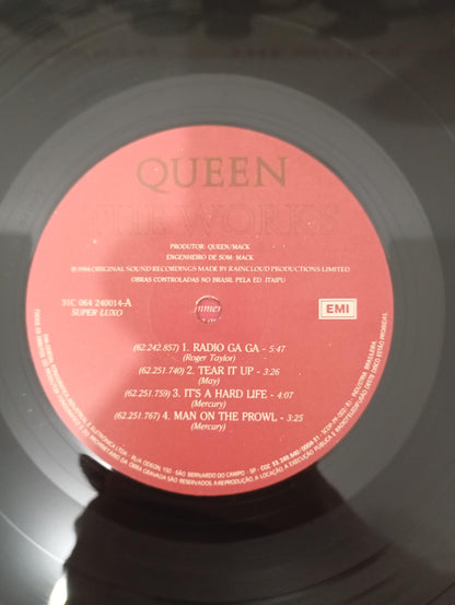 Lp Vinil Queen The Works Com Encarte