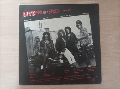 Lp Vinil Guns N' Roses G N' R Lies Com Encarte, Leia