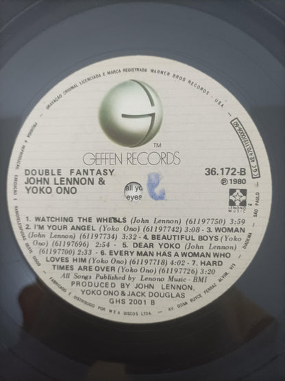 Lp Vinil John Lennon & Yoko Ono Double Fantasy Com Encarte