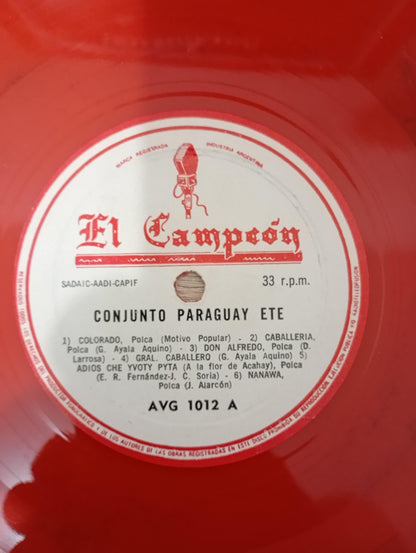Lp Vinil Conjunto Paraguay Eté Colorado Importado