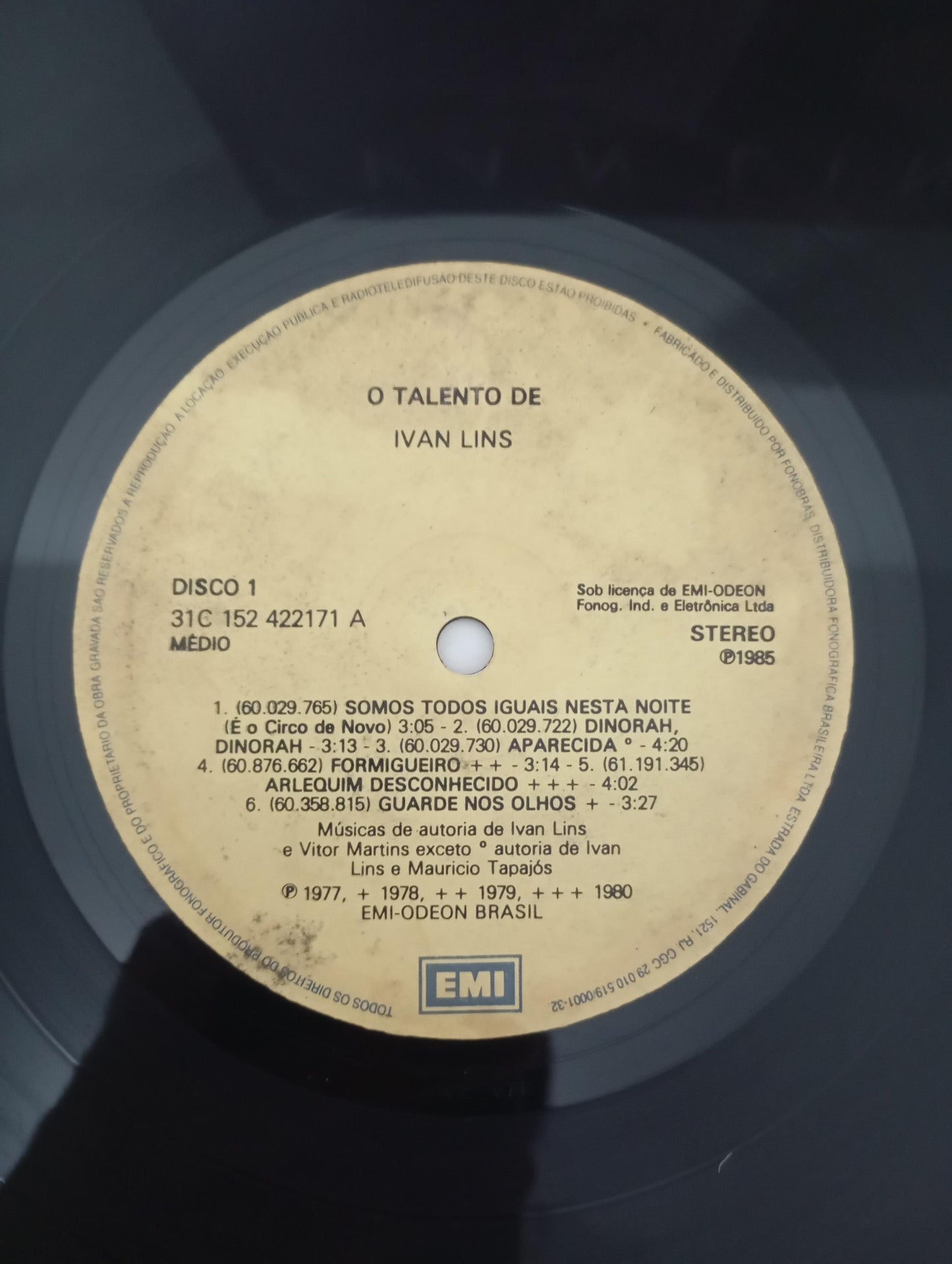 Lp Vinil Ivan Lins O Talento De Ivan Lins Duplo Com Encarte