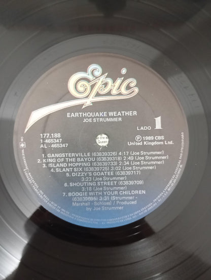 Lp Vinil Joe Strummer Earthquake Weather Com Encarte