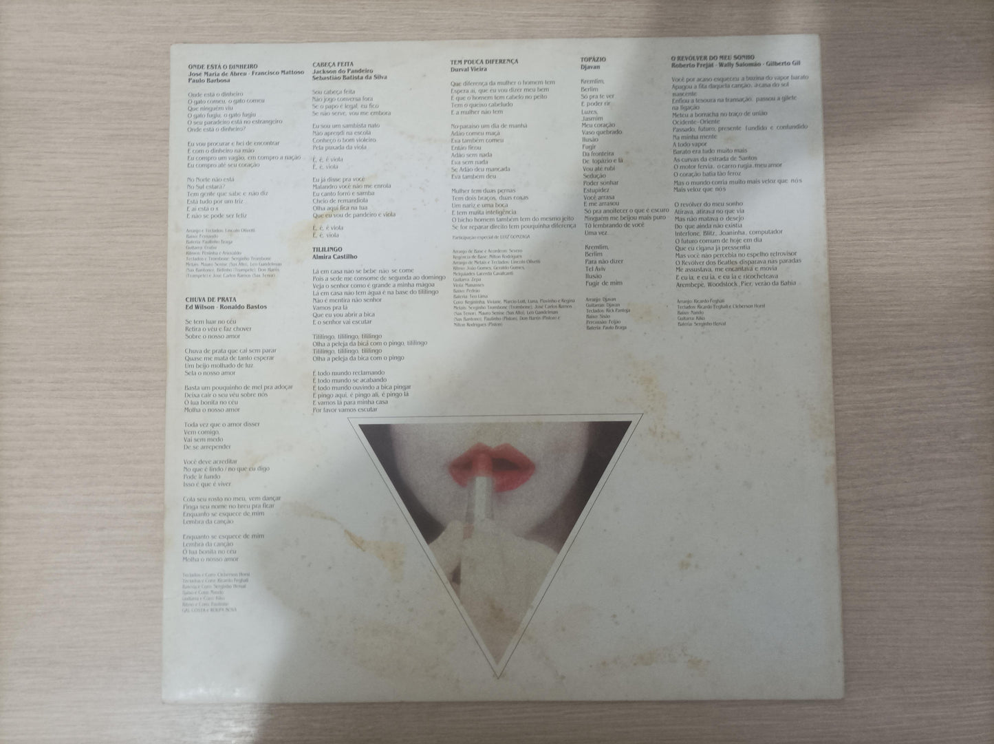 Disco Vinil Profana Gal Costa Com Encarte A