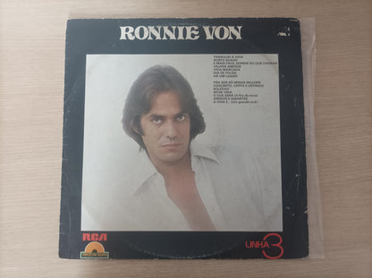 Lp Vinil Ronnie Von Linha 3 Disco de Ouro