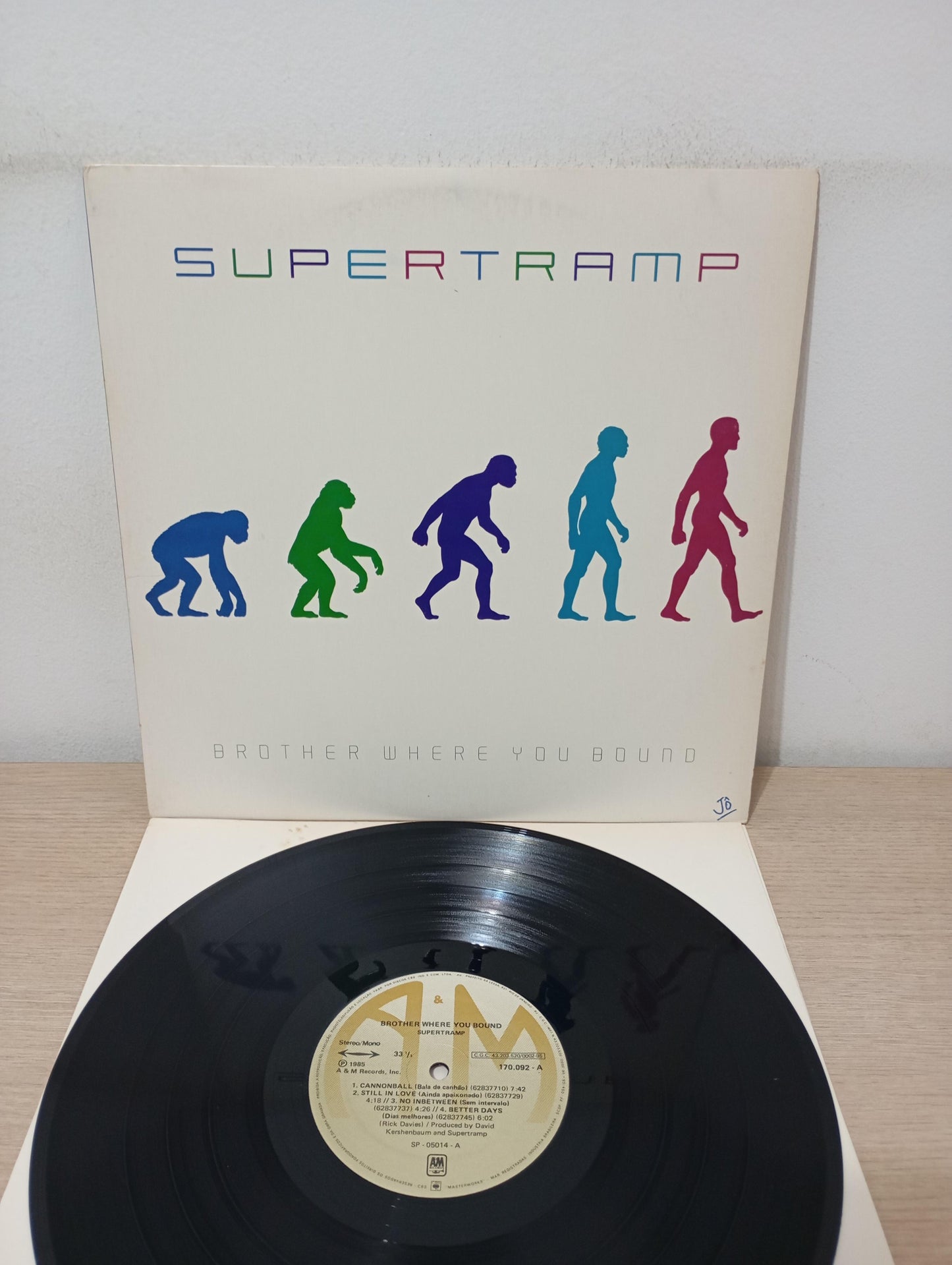 Lp Vinil Supertramp Brother Where You Bound Com Encarte