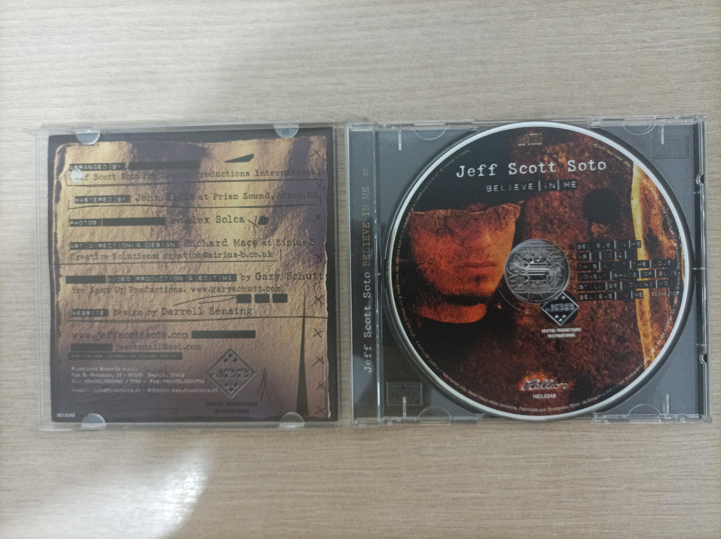 CD Jeff Scott Soto Believe In Me