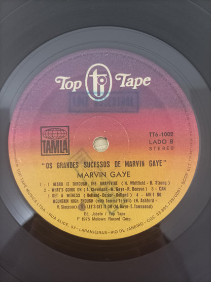 Disco Vinil Os Grandes Sucessos de Marvin Gaye A