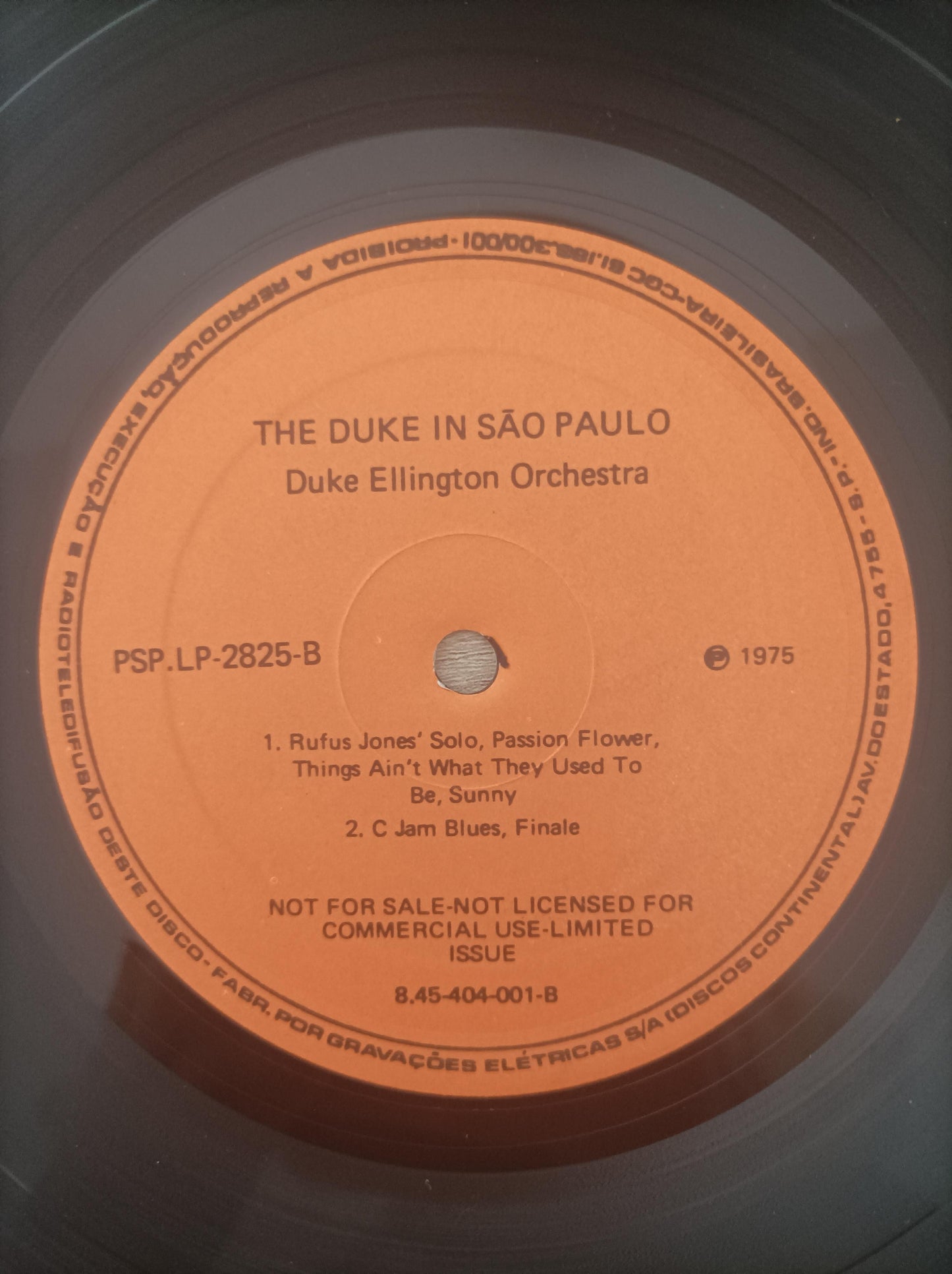 Lp Vinil Duke Ellington The Duke In Sao Paulo