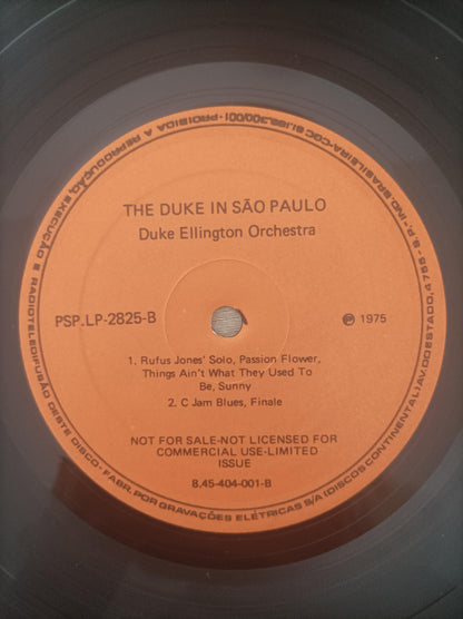 Lp Vinil Duke Ellington The Duke In Sao Paulo