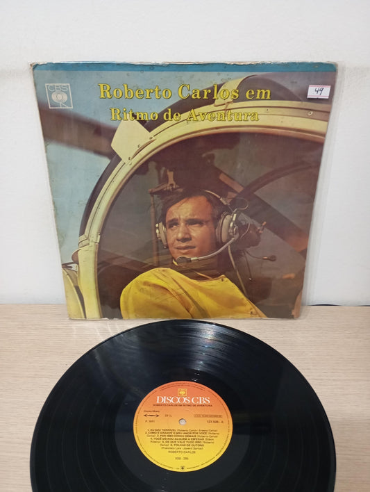 Lp Vinil Roberto Carlos Em Ritmo de Aventura