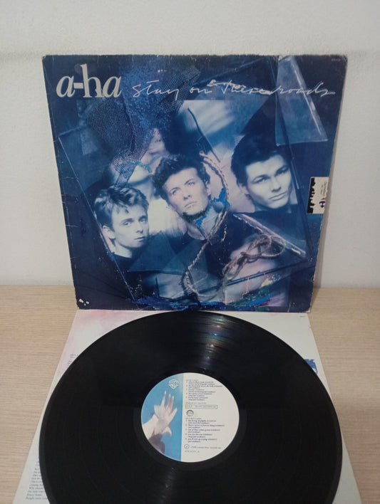 Lp Vinil A-ha Stay On These Roads Com Encarte