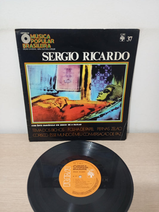 Lp Vinil Sergio Ricardo História da MPB 37 Capa Dupla