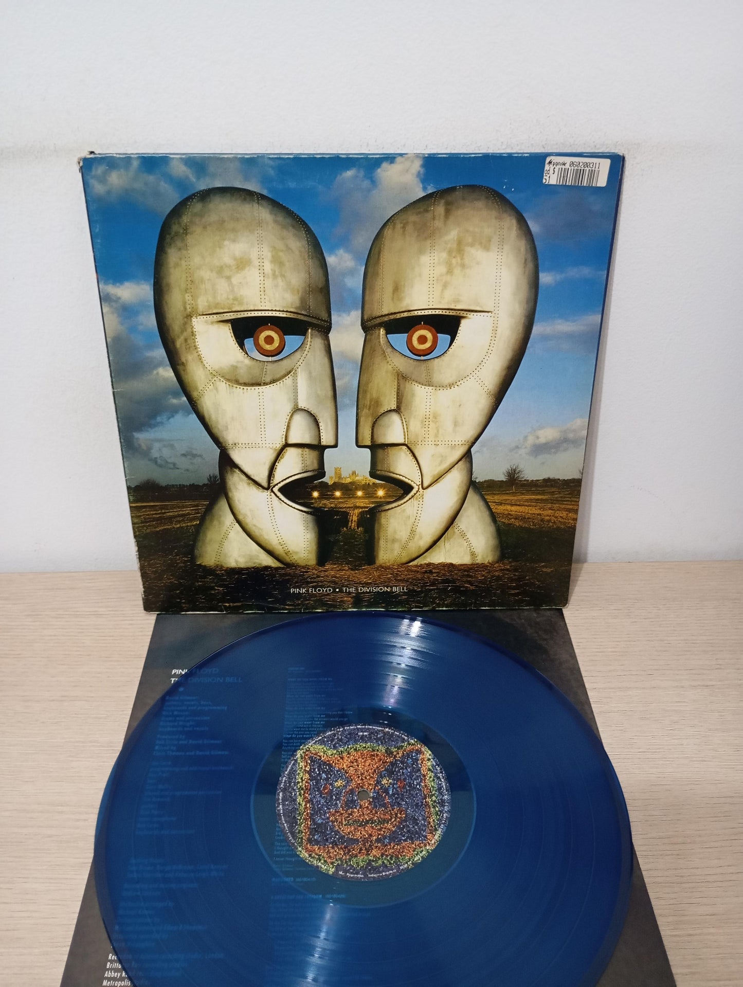 Lp Vinil Pink Floyd The Division Bell Capa Dupla Com Encarte