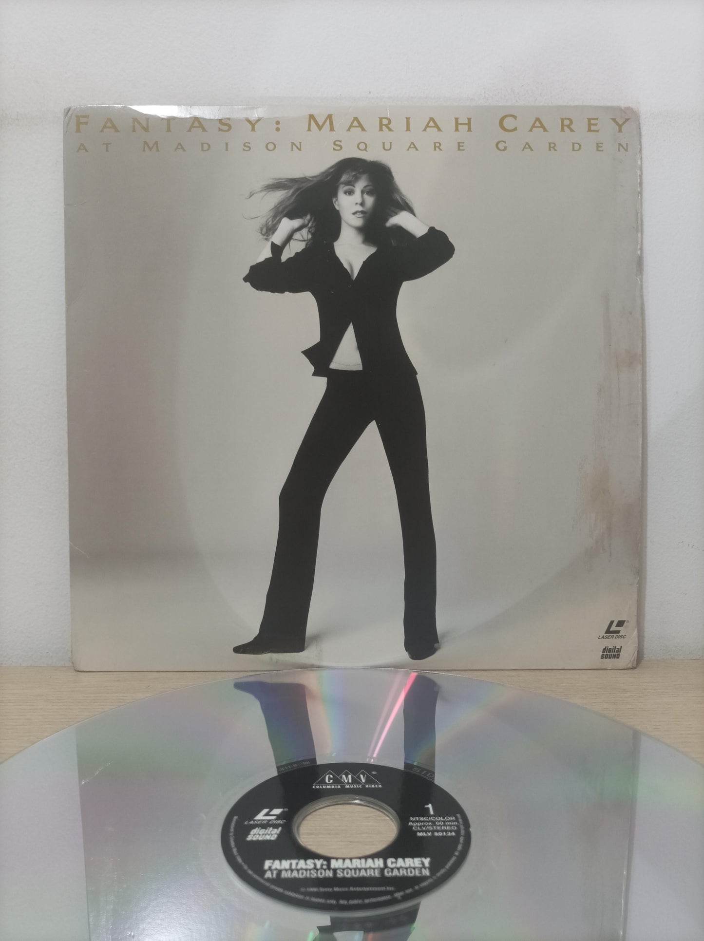 LD LaserDisc Mariah Carey at Madison Square Garden Importado