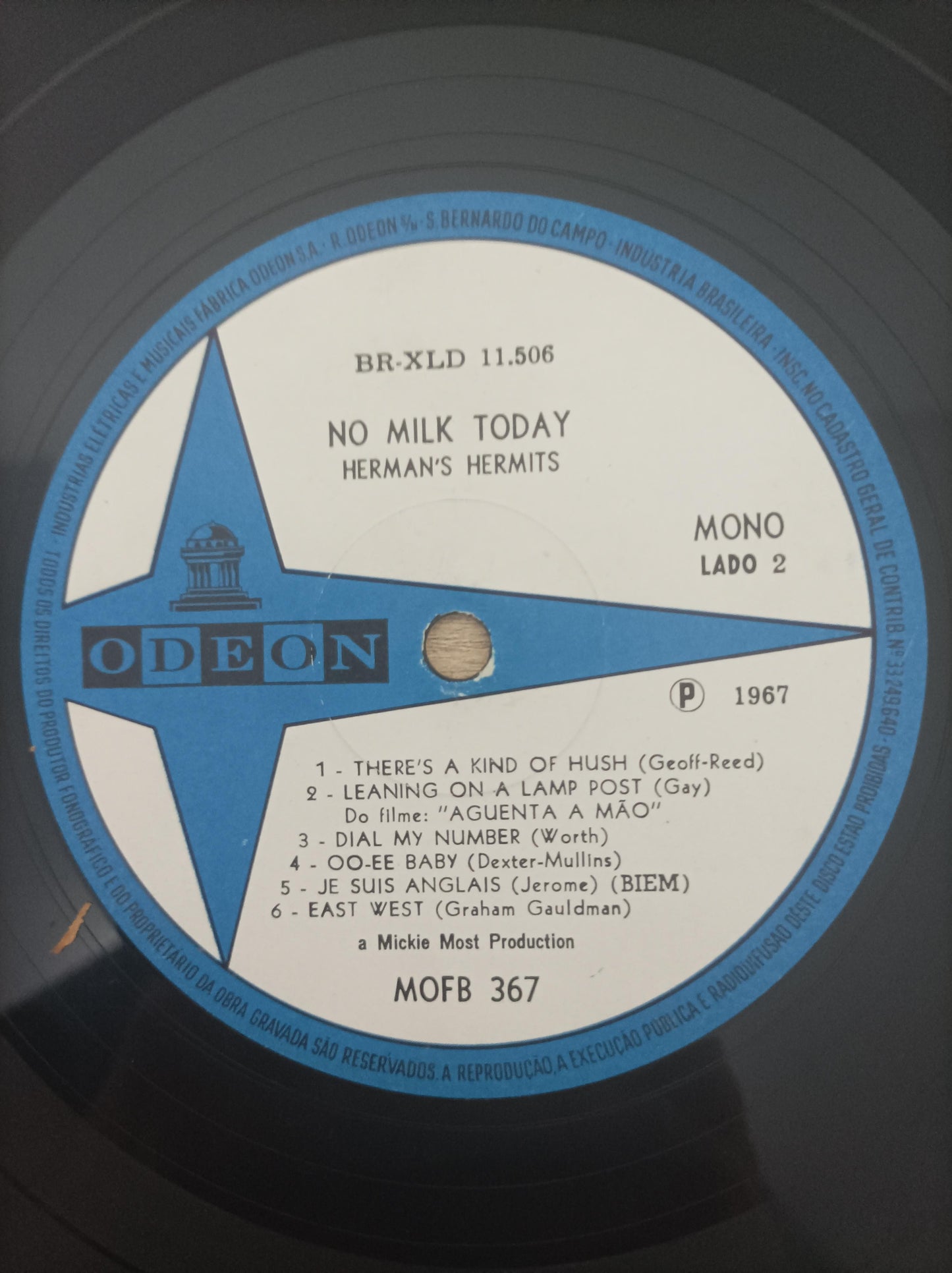 Lp Vinil Herman's Hermits No Milk Today