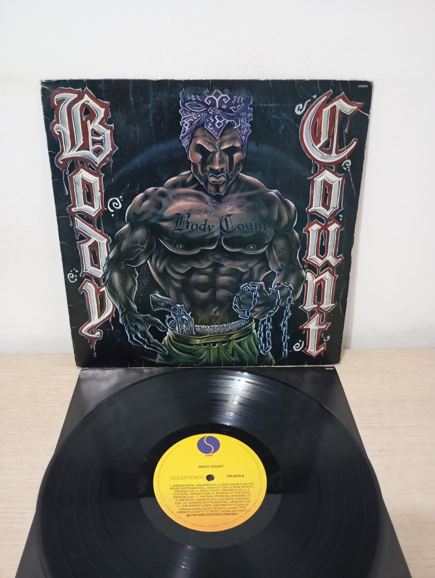 Lp Vinil Body Count 1992 Com Encarte