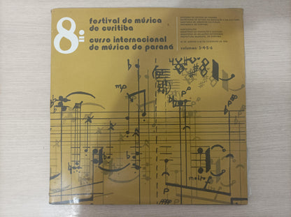 Lp Vinil 8º Festival de Música De Curitiba Quádruplo