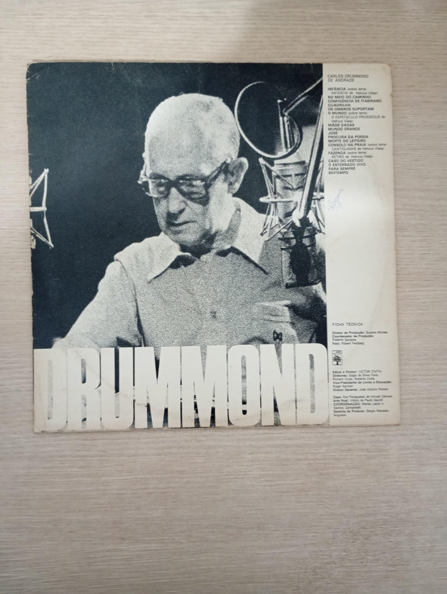 Lp Vinil Vinicius De Moraes Vinicius & Drummond
