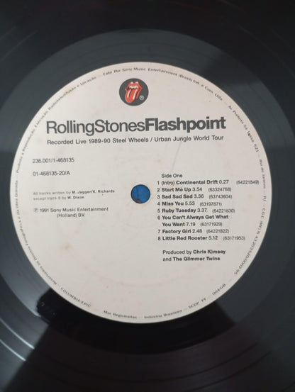 Lp Vinil The Rolling Stones Flashpoint Com Encarte