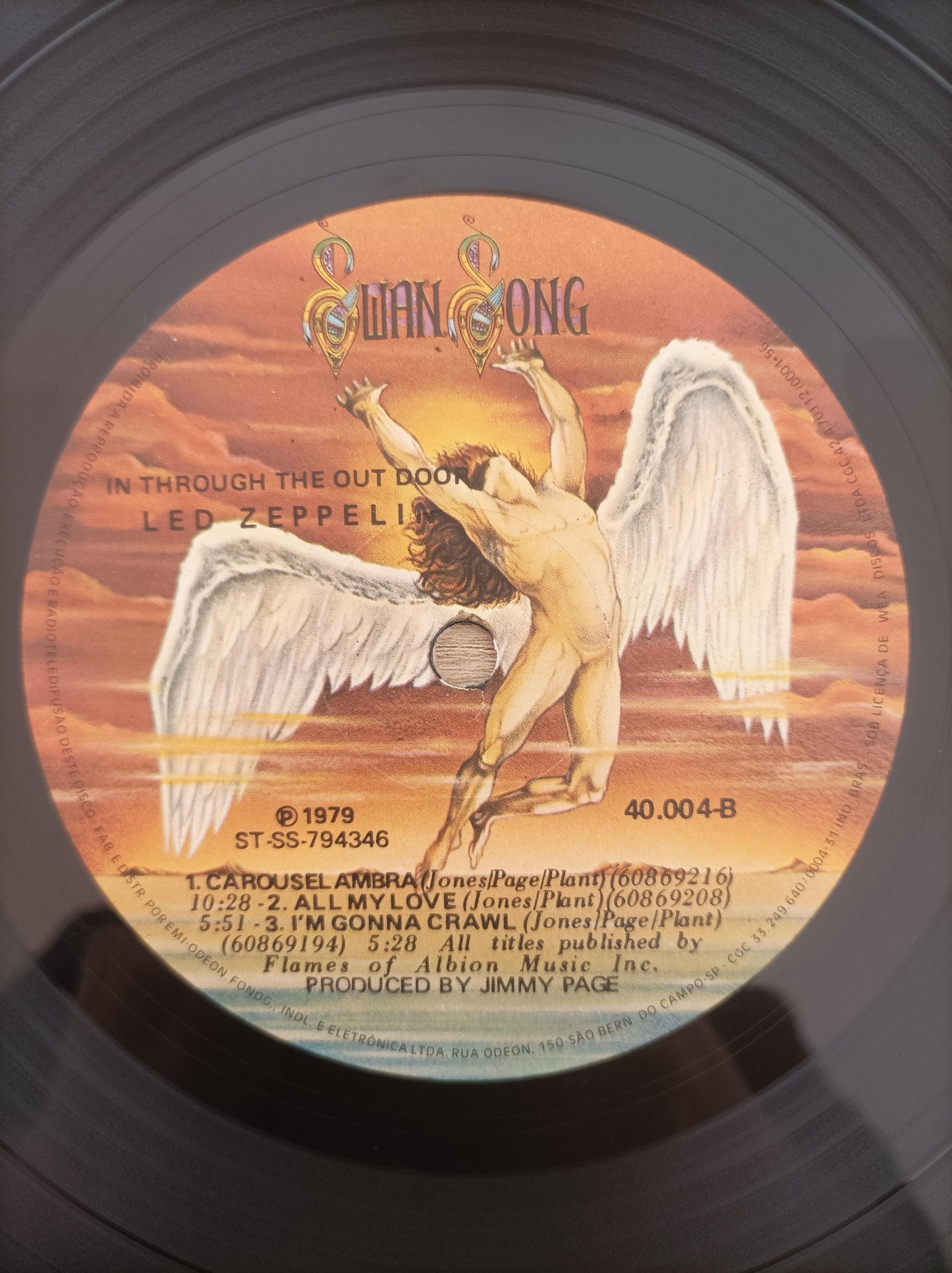 Disco Vinil In Through The Out Door Led Zeppelin A