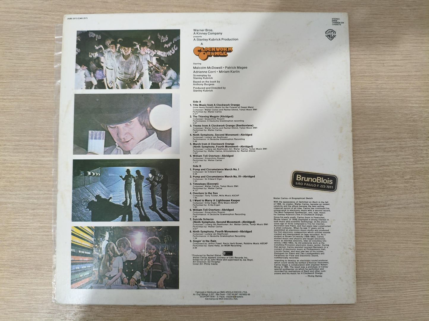 Lp Vinil Stanley Kubrick's Clockwork Orange